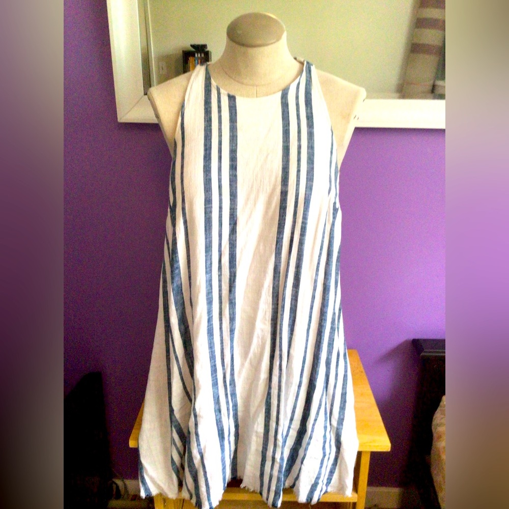 Just Fab linen summer dress. Size 1x.